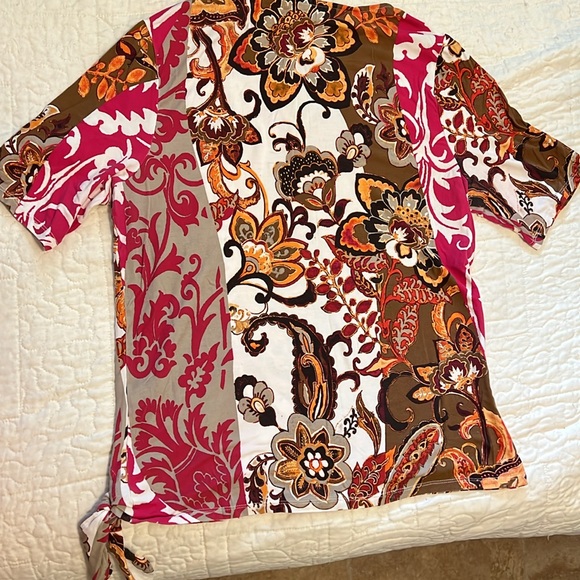 CHICOS Floral Women's Top - Picture 9 of 9
